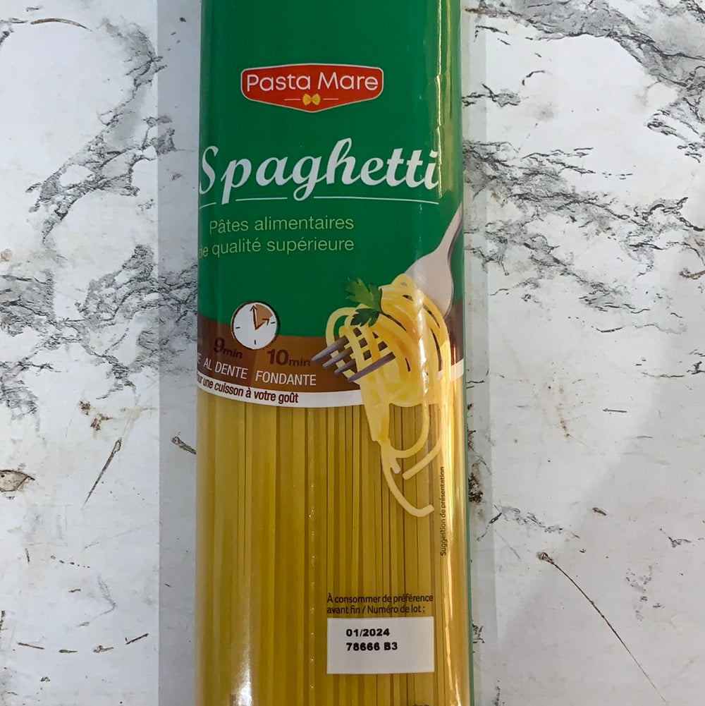 Spaghetti (Pâtes alimentaires de qualité supérieure) 500g DLC: NOV25
