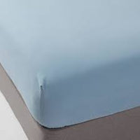 
              Twin 300 Thread Count Ultra Soft Fitted Sheet Set Night Indigo - Threshold
            