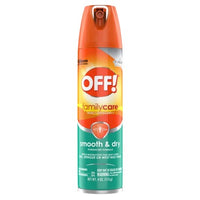 OFF! 4oz Familycare Smoot& Dry Aerosol Repellant
