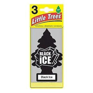 Little Tree Air Freshener, 3pk, Black Ice
