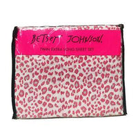 
              Twin Printed Pattern Microfiber Sheet Set Pink Leopard - Betseyville
            