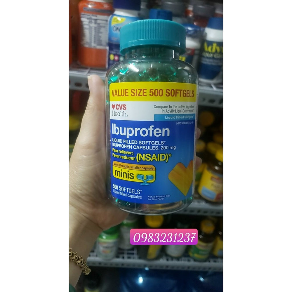 Ibuprofen 500 DLC: 04/23