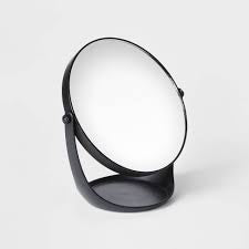 Plastic Vanity Mirror Black - Room Essentials