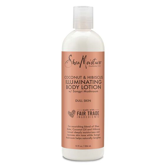 Shea Moisture Coconut & Hibiscus Illuminating Body Lotion 384mL