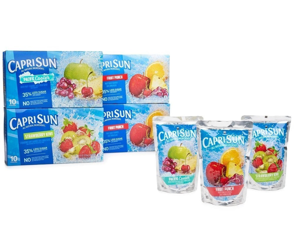 Capri Sun Strawberry wi 177 mL/ 10-Pouches DLC:Oct25