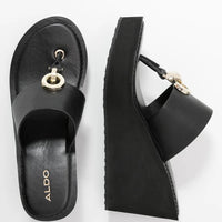 ALDO Dreamer Black Women's Wedges USA #10 Afrique #41
