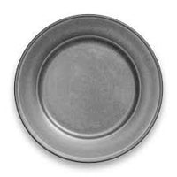 10.5" Melamine and Bamboo Dinner Plate Gray - Thresholdâ„¢