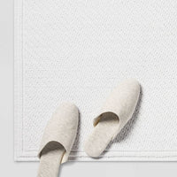 
              21"x30" Performance Solid Cotton Bath Mat White - Thresholda
            