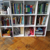 
              11" 12 Cube Organizer Shelf Espresso Brown - Room Essentialsa
            