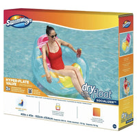 
              Swimways Dry Float - Socializer Sunrise, Luxury Recliner Float, BRAND NEW! 113kg(102cm x 104cm)
            