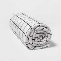 48" x 72" Microfiber Weighted Blanket Cover Grid - Room Essentials