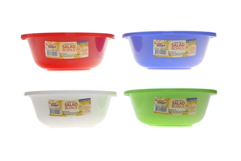 Plastic Bowl 2Pcs Asst