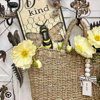 
              Panier d'herbe de mer ovale conique 19" x 9" x 16" Natural - ThresholdTM conçu avec Studio McGee
            