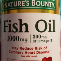 Natures bounty Fish Oil 100mg 250 rapid release DLC: 03/2023