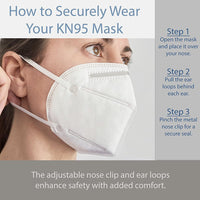 Mask KN95  Masque facial jetable 1pc