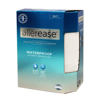 
              Twin Waterproof Mattress Protector White - AllerEase
            