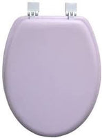Achim Fantasia 17" Soft Standard Vinyl Toilet Seat, One Size Fits All, White