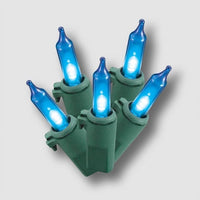Philips 60ct Christmas LED Smooth Mini String Lights Blue