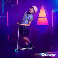Razor Color Rave Electric Scooter - Black Ages 8+