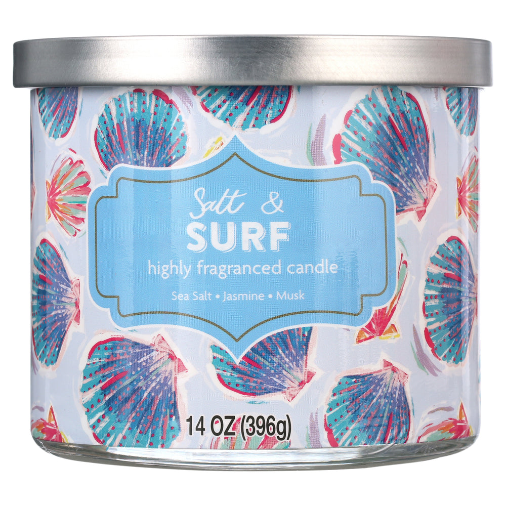 Mainstays 14-Ounce Scented Candle Salt and Surf