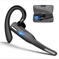 YYK? 525 Casque d'affaires, écouteurs sans fil Over Ear avec micro, Bluetooth5.1