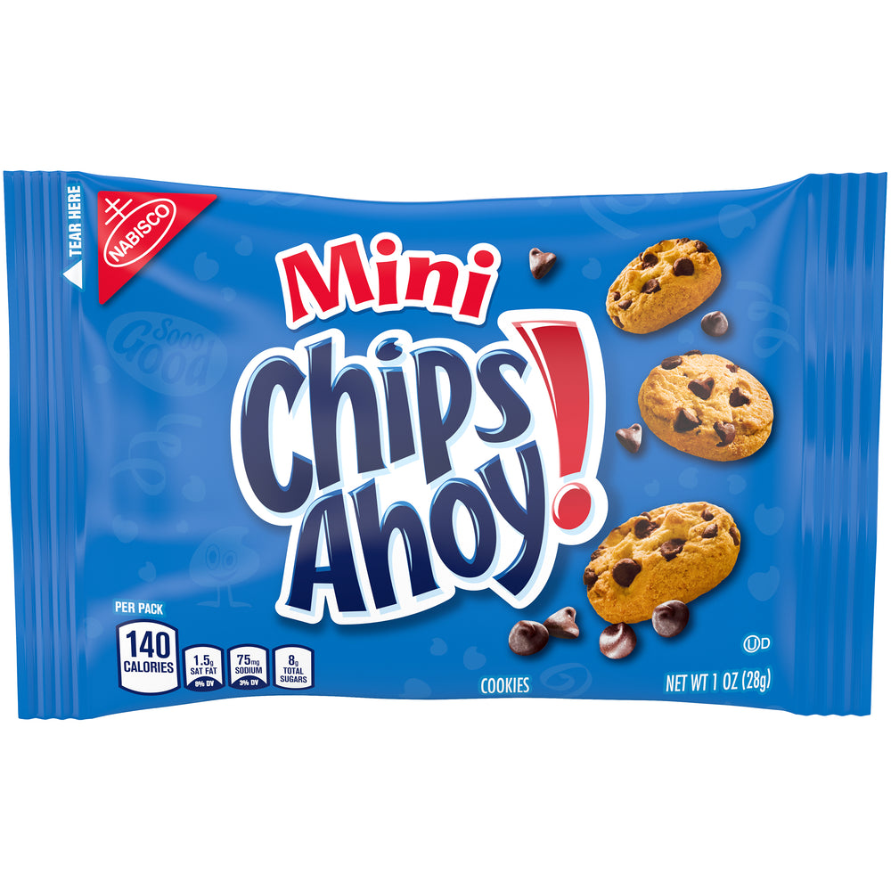 CHIPS AHOY! Mini Chocolate Chip Cookies (28g) DLC: 04/2023