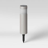 
              Solar Bollard Pathway Light Silver - Project 62™
            