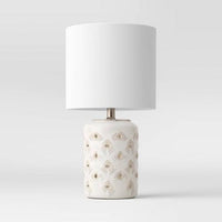 
              Diamond Cutout Table Lamp With Lit Base (Includes Light Bulb) - Opalhouse™
            