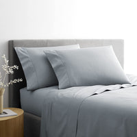 
              Full Easy Care Printed Pattern Sheet Set Gray Dot - Room Essentials™
            