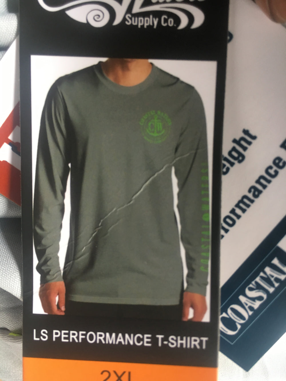 COASTAL WATERS LS SUN TEE