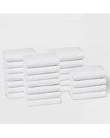 1Pk Washcloth Set White - Room Essentials™