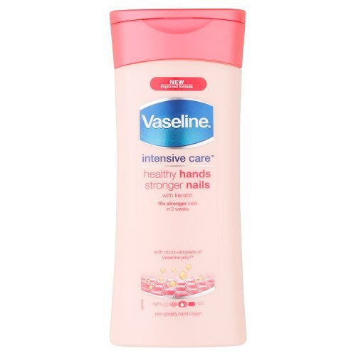 Vaseline Intensive Care Healthy Hands Stronger Nails Lotion 200 mL