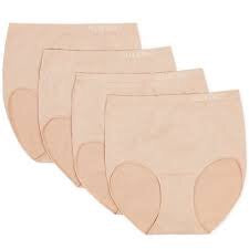4 seamless Briefs ellen tracy essentials Size : S- MCI