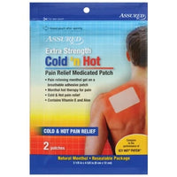 Assured Cold n Hot Pain Relief Medicated Patches, 2-ct. Packs