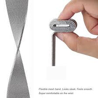 
              Boîtier en acier inoxydable argent, Bracelet Milanais: 38/40/41mm Silver
            