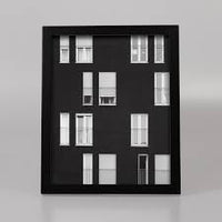 8" x 10" Thin Single Picture Frame Black - Made By Design