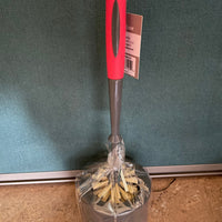 Red And Grey Dustpan Brush Set