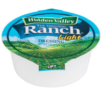 Hidden Valley 1 oz. Light Ranch Dressing Cup DLC: 12-OCT21