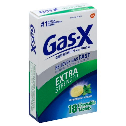 Gas X Antigas - Extra Strength Peppermint Creme 18.00 each DLC:SEPT22