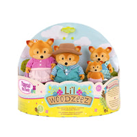 
              Li'l Woodzeez Miniature Animal Figurine Set - Tippytail Fox Family
            