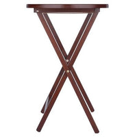 
              Corbett Oversize Oblong Snack Table Set Antique Walnut - Winsome
            