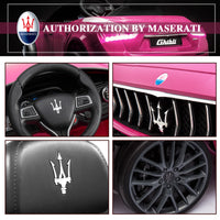 
              TOBBI 12V Maserati Licensed Kids Ride on Car Battery Powered Toy Car W / Remote Control, LED, MP3, Xmas Gift for Boys Girls
            