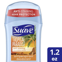 Suave Deodorant Antiperspirant Stick Tropical Paradise, 1.2 oz DLC: Sept26