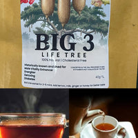 BIG 3  Tisane 100% Natural - Cholesterol free 03 sachets. MCI