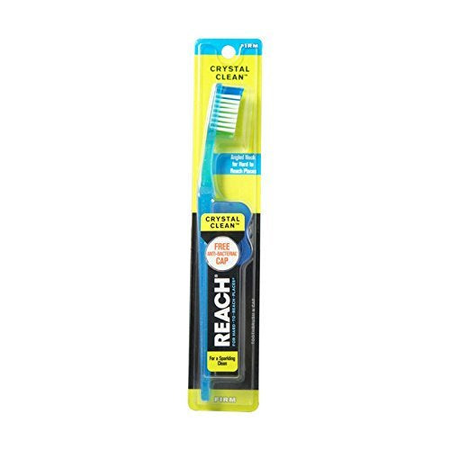 Reach Crystal Clean Firm Adult Toothbrush 1 ea (Colors May Vary)