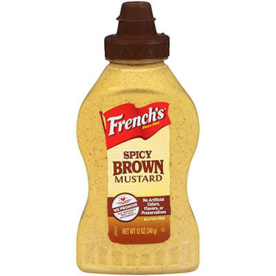 French’s Spicy Brown Mustard 340g DLC: 20 SEPT 2023