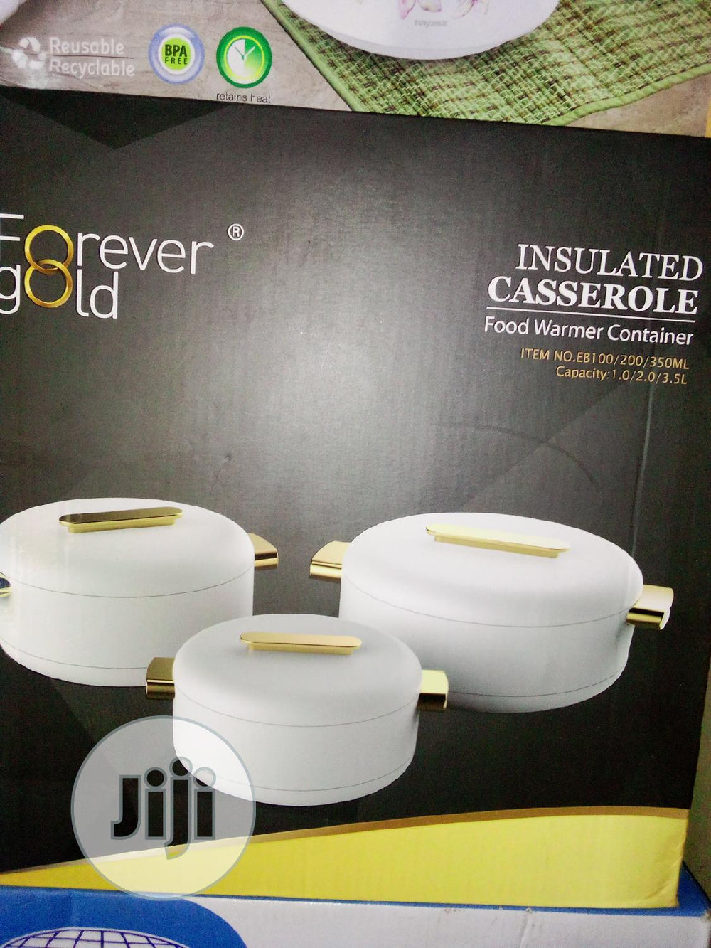 Forever Gold Insulation Casserole