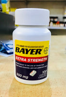 
              10 Tablets Bayer Aspirin Back & Body Extra Strength Coasser Caplets - DLC: 02/23
            