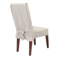 
              Housse de chaise de salle à manger Farmhouse Basketweave Flocons d'avoine - Sure Fit
            