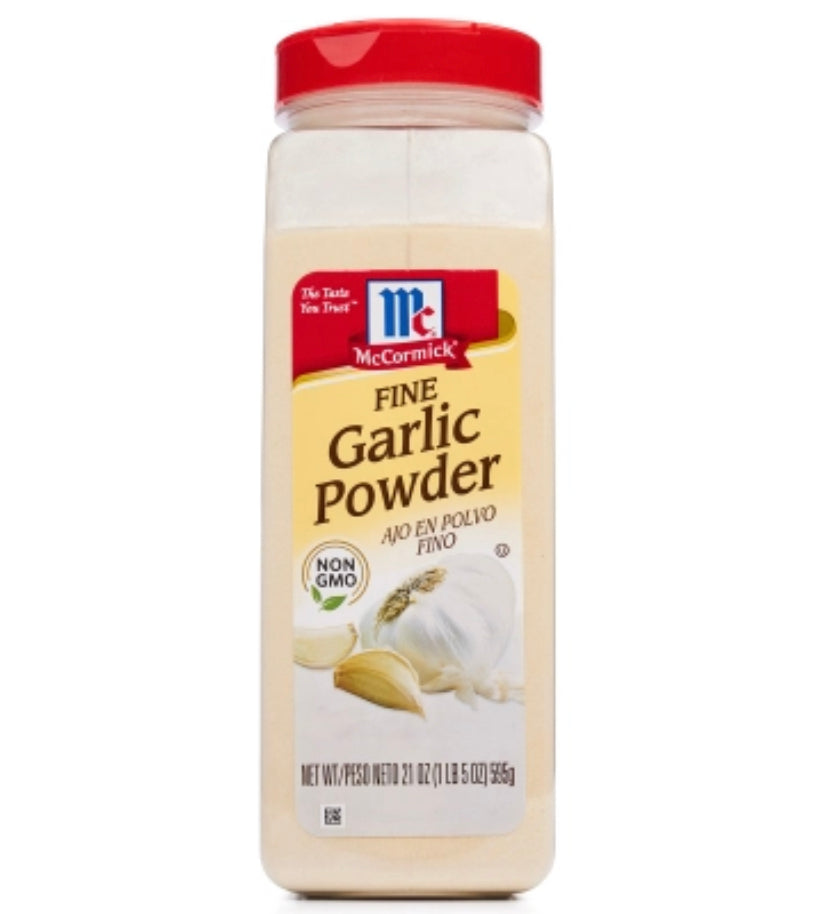McCormick - Fine Garlic Powder McCormick Fine Garlic Powder (595g) DLC: Mai27